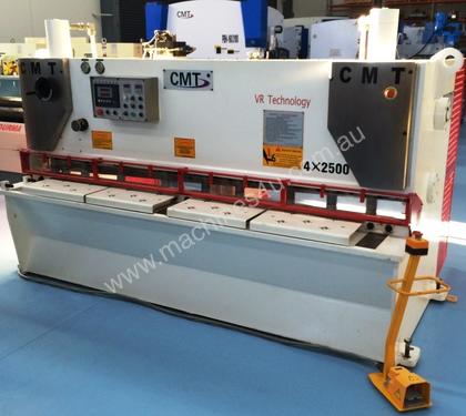 CMT 4MM X 2500MM HYDRAULIC OVERDRIVEN GUILLOTINE