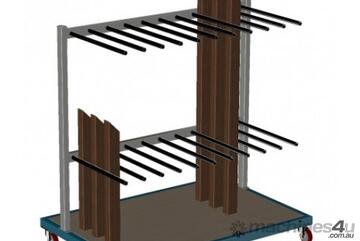 Luna Aluminium and PVC Extrusion Trolley 1500x1500x900 - Model: VP1000