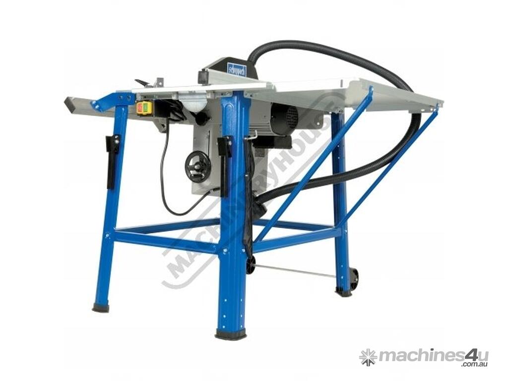 Scheppach HS120 Table Saw 550 x 800mm Steel Table Ã˜315mm Saw Blade