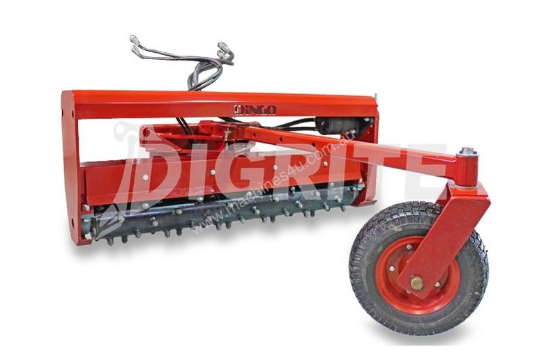 caption NEW DINGO MINI LOADER HARLEY RAKE (ROTARY GRADER)