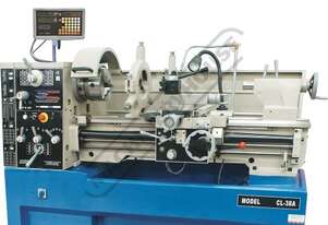 CL-38A Centre Lathe 410 x 1000mm Turning Capacity - 52mm Spindle Bore Includes Digital Readout Sys