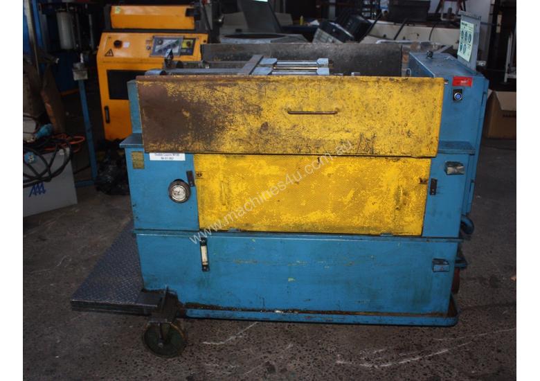 caption Hydraulic Press EXHAUST Tube End Forming Finisher