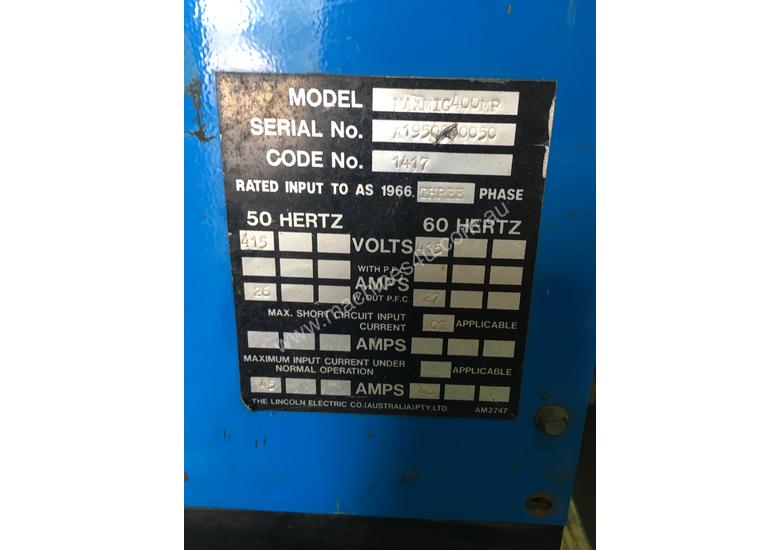 Used liquid arc Liquid Arc Maxmig 400MP Welding Equipment in , - Listed ...