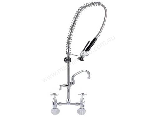 CP Exposed Adjust. R.A. Wall Tap Pre Rinse + Add On Pot Filler