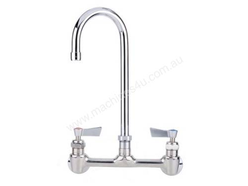Exposed Wall Tap w/ Gooseneck Swivel & Fixed Spout
