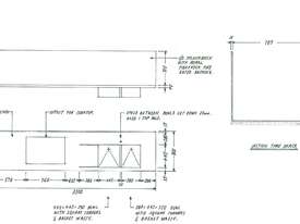 3.3m Stainless Steel Kitchen Bench & Splashback - picture1' - Click to enlarge