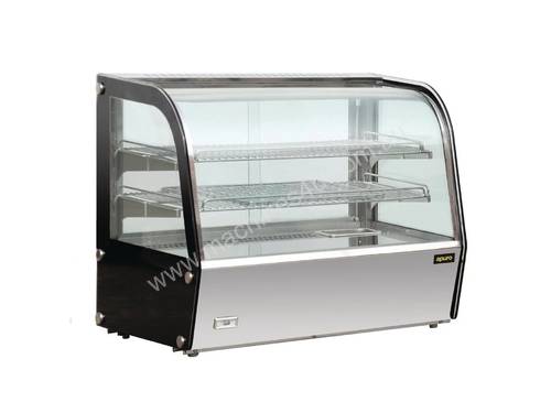 Apuro GC876-A - Heated Countertop Display Cabinet 120Ltr