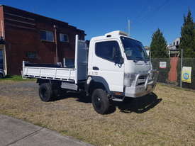 Fuso Canter 4x4 Tipper with Crane - Low kms  - picture0' - Click to enlarge