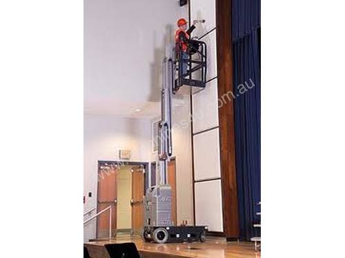 7.5m Electric Vertical Lifts available for Hire