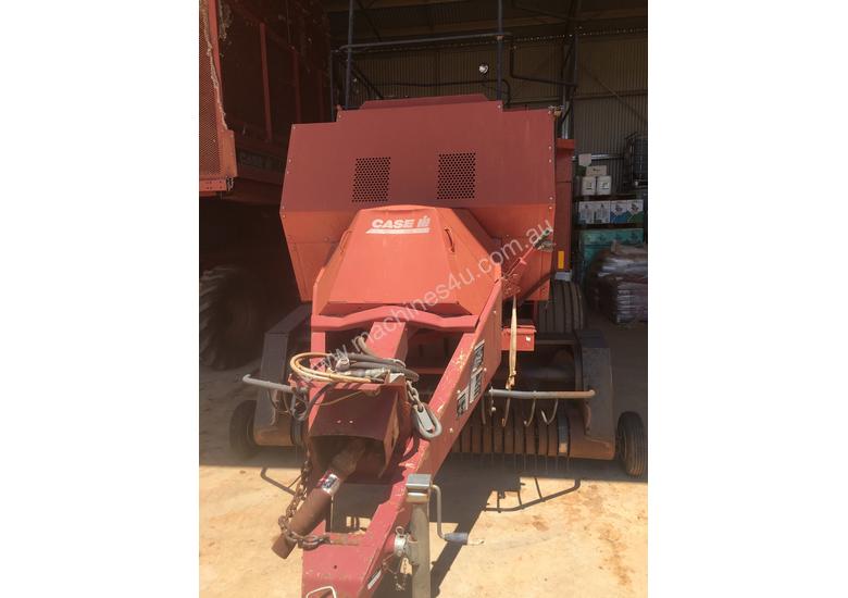 caption Case 8575 Hay Baler