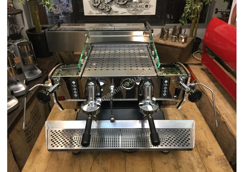 Click to view full size photos KEES VAN DER WESTEN MIRAGE DUETTE 2 GROUP ESPRESSO COFFEE MACHINE