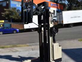 Crown 1.25T Walkie Reach Stacker Forklift with Lifting Lugs FOR SALE - picture0' - Click to enlarge