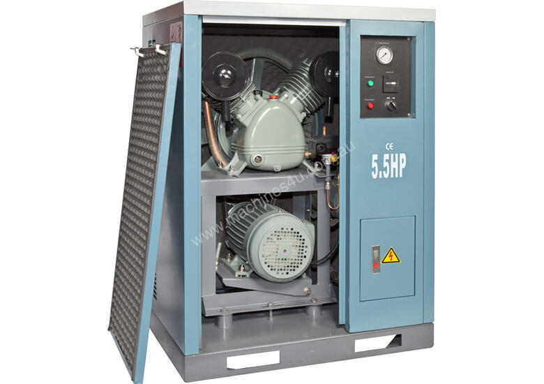 caption BOSS 25CFM Silent Compressor Clean Air Package