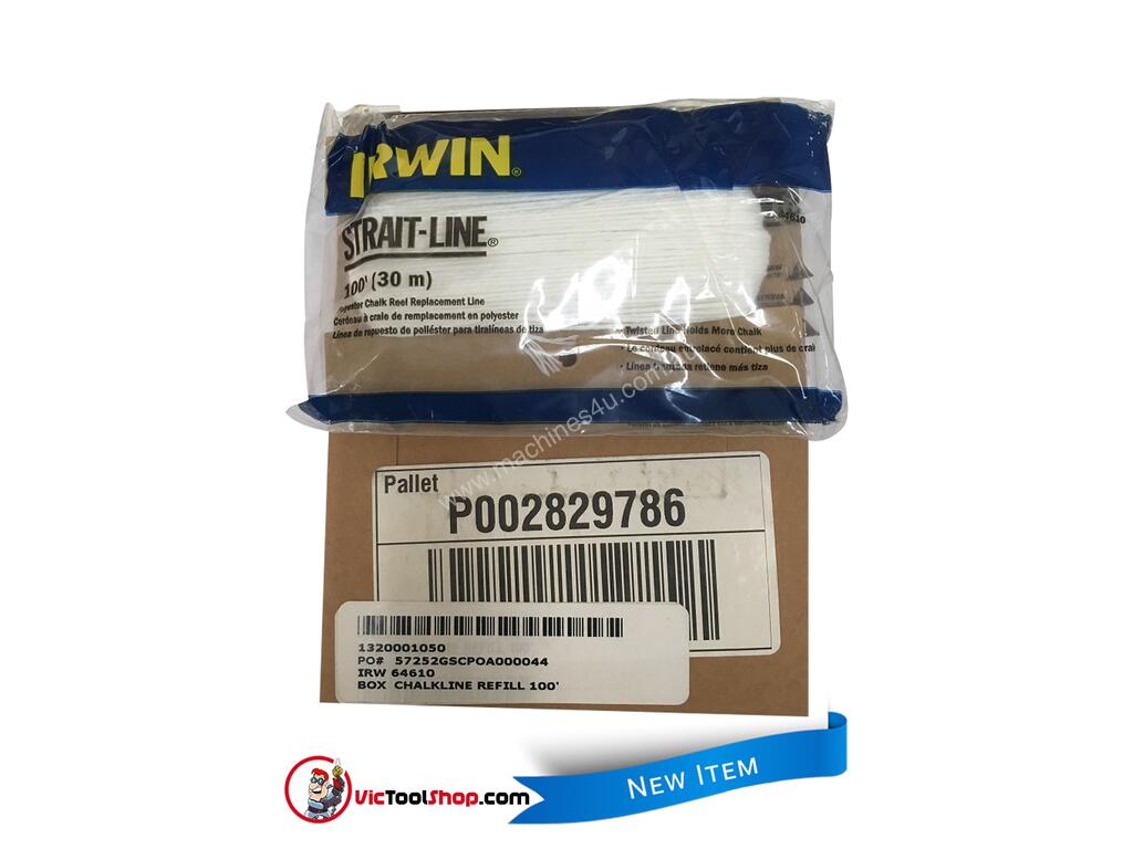 New irwin Chalk Line Replacement Polyester String Line 100 Irwin