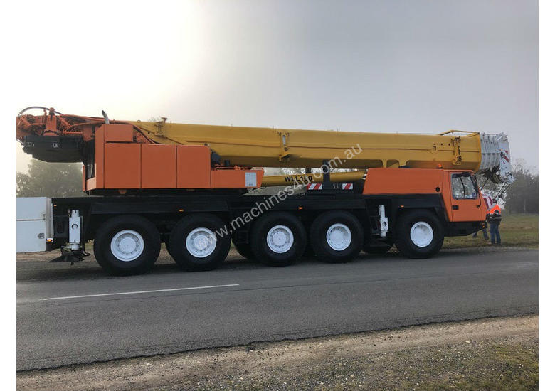 caption 2004 GROVE GMK 5100 ALL TERRAIN CRANE