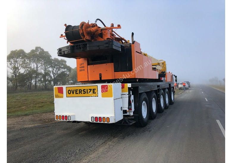 caption 2004 GROVE GMK 5100 ALL TERRAIN CRANE