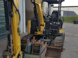 Used Yanmar VIO55-6B Open Cab Excavator, With Full Set of Buckets, Quick Hitch, Steel Tracks & Bolt  - picture0' - Click to enlarge