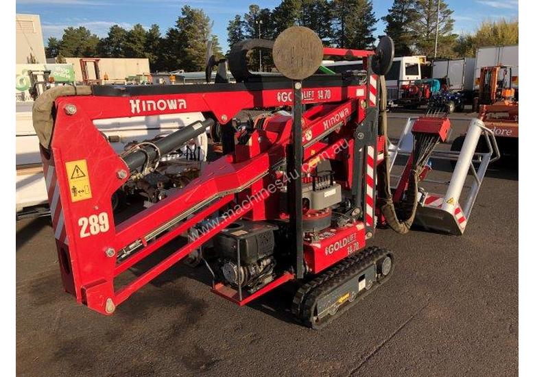 caption 14-70 hinowa spider lift , 2011 , 782 hrs , 1 left in stock