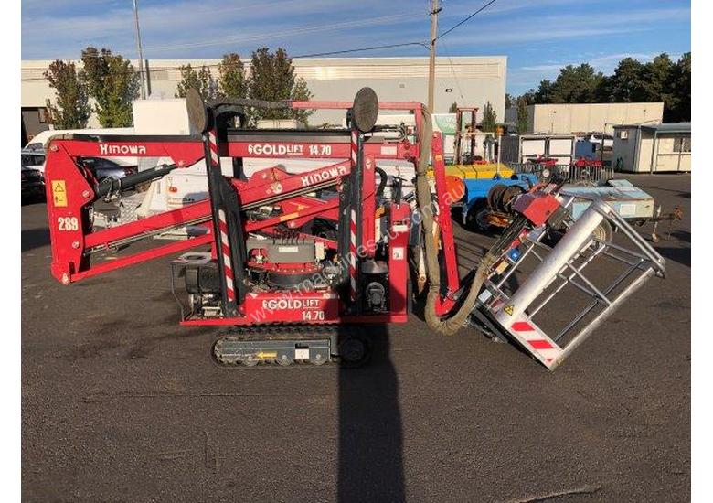 caption 14-70 hinowa spider lift , 2011 , 782 hrs , 1 left in stock