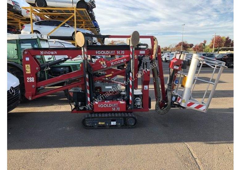 caption 14-70 hinowa spider lift , 2011 , 782 hrs , 1 left in stock