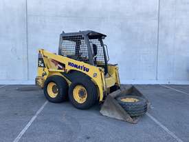 USED KOMATSU SK714 OPEN CAB SKID STEER – 151 - picture0' - Click to enlarge