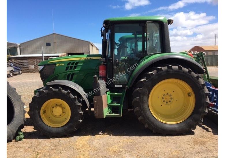 caption John Deere 6105M FWA/4WD Tractor