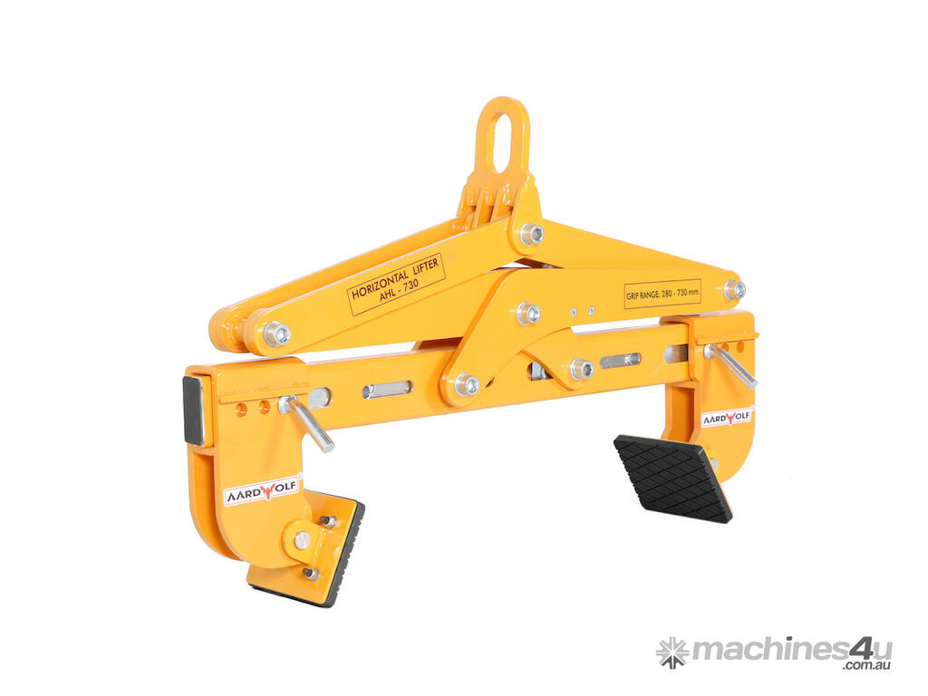New Aardwolf Horizontal Stone Lifting Clamp 730 Stone Lifter in SEVEN