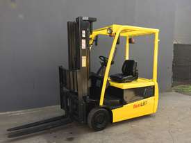 Hyundai 18BT-7AC 1.8 Ton 3 Wheeler Electric Counterbalance Forklift Refurbished - picture0' - Click to enlarge