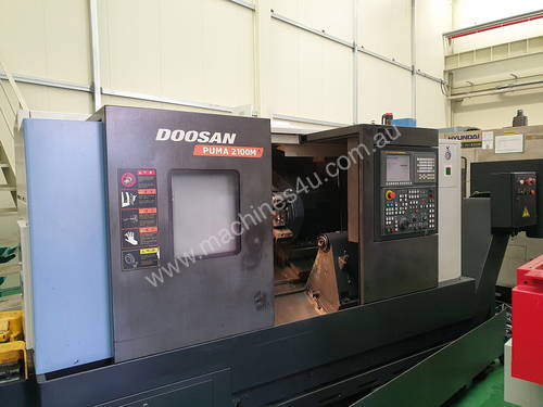 2011 Doosan Puma GT2100M Turn Mill CNC Lathe