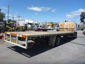 2007 Mitsubishi Fuso Fighter FM 600 4x2 Flat Bed Truck with Fassi F80A.22 Hiab Crane - picture1' - Click to enlarge