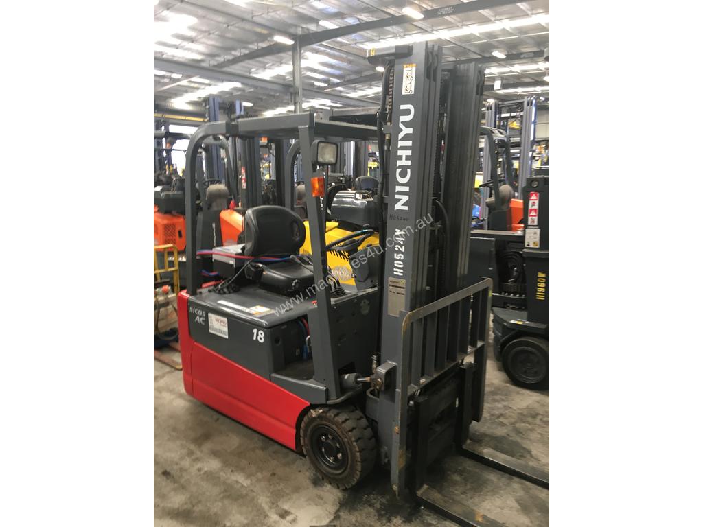 Used nichiyu FBT18PN-75BC Walk behind reach trucks in , - Listed on ...