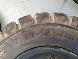 Forklift Tyres solid. 7.00x12 exchange TCM ONLY - picture2' - Click to enlarge