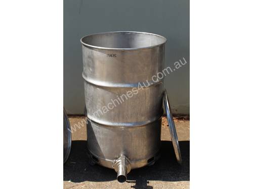 Stainless Steel Seamless Drum