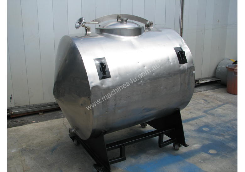 Used Stainless tank Stainless Steel Tank Vessel 800L Stainless Steel