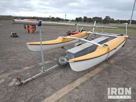 Seamach 4.3 M Fiberglass Sailboat - picture0' - Click to enlarge