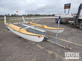 Seamach 4.3 M Fiberglass Sailboat - picture0' - Click to enlarge