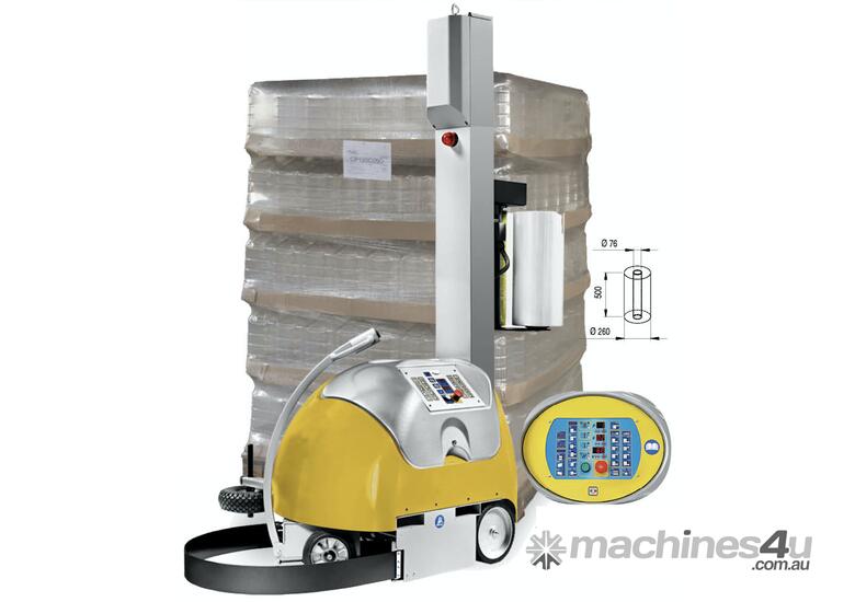 New 2020 Globe ROBOTIC MOBILE PALLET WRAPPING MACHINE CAN WRAP OVERSIZE