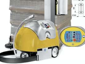 ROBOTIC MOBILE PALLET WRAPPING MACHINE CAN WRAP OVERSIZE PALLETS - picture0' - Click to enlarge