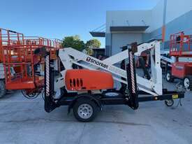 2nd Hand Snorkel MHP14AT Trailer Mounted Boom Lift - picture0' - Click to enlarge