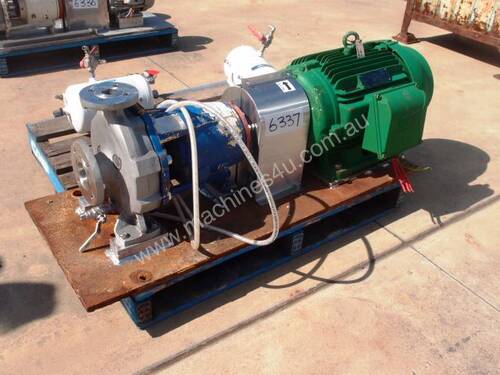 Centrifugal Pump (Stainless Steel), IN: 65mm Dia, OUT: 40mm Dia, 710 Lt/Min
