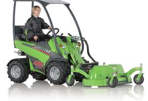 Avant 225 Mini Loader w Lawn Mower & 4-in-1 Bucket