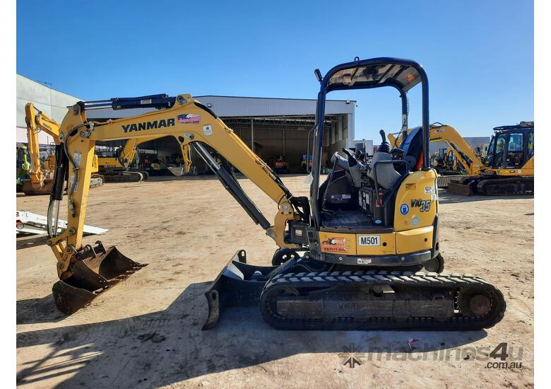 Used 2018 Yanmar 2018 YANMAR VIO356 3 6T EXCAVATOR WITH LOW 985 HOURS
