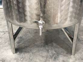 300 & 500lt Stainless Steel wine style tanks - picture1' - Click to enlarge