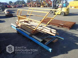 PALLET COMPRISING OF STAIRS, POSTS & PALLET RACKING - picture0' - Click to enlarge