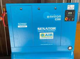 Senator CS8 Screw Compressor / 39CFM - 7.5KW  - picture0' - Click to enlarge