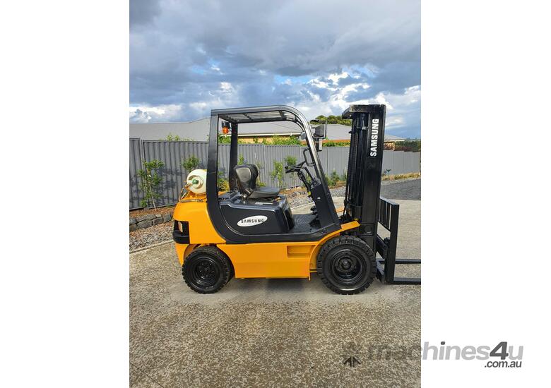 Used 1995 samsung Forklift 2 5T Samsung Container Mast Counterbalance ...