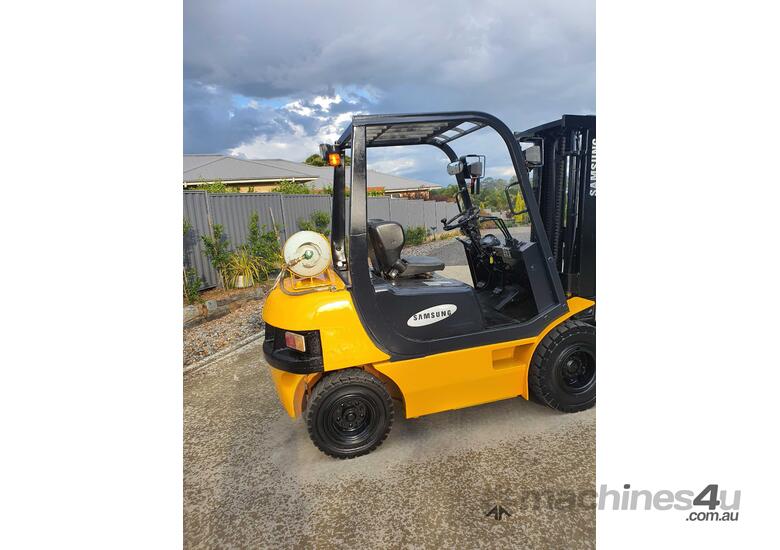 Used 1995 samsung Forklift 2 5T Samsung Container Mast Counterbalance ...