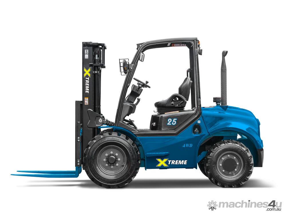 New 2021 Xtreme Forklift Xtreme 2 5t 4WD Rough Terrain Forklift Rough