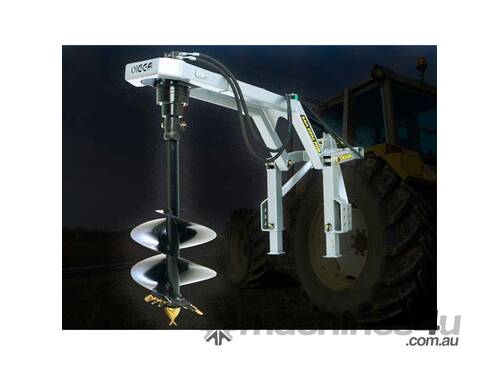 caption Digga Rear Mounted Post Hole Digger - Australian Made Quality