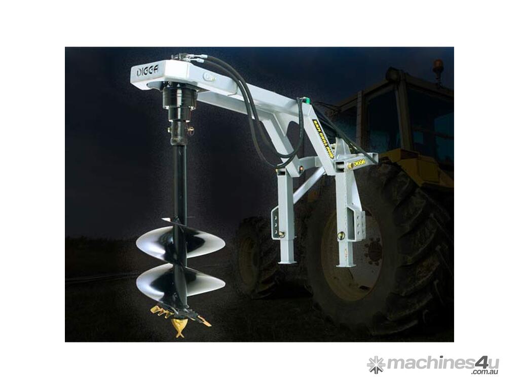 New digga Digga Rear Mounted Post Hole Digger Post Hole Borers in CAMPBELLFIELD, VIC